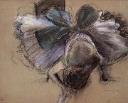 Edgar Degas dancer wearing shoes Sweden oil painting reproduction